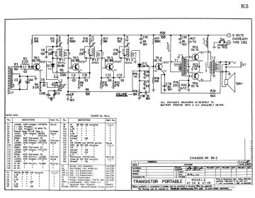Philips 4126 schematic circuit diagram